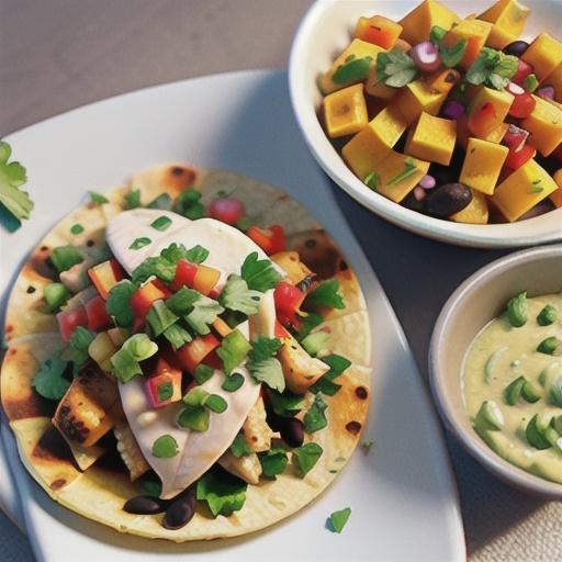 Chipotle Tilapia Tacos with Mango-Cilantro Salsa