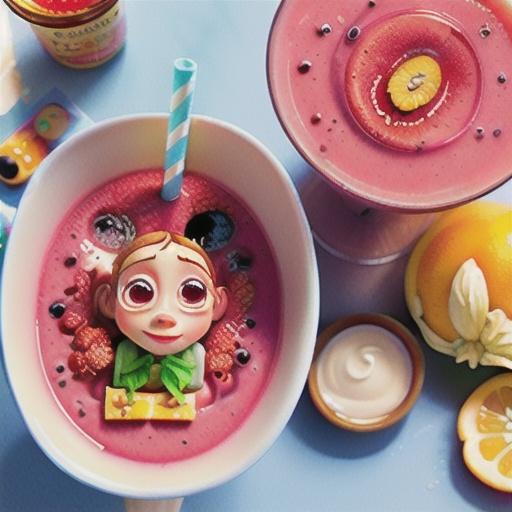 Raspberry and Apricot Smoothie