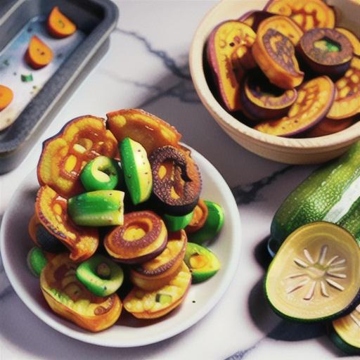 Sweet potato and zucchini fritters recipe