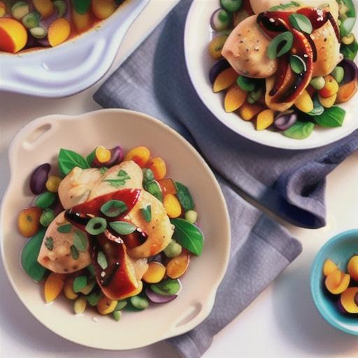 Healthy apricot chicken recipe for two