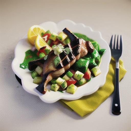 Lamb with salsa verde