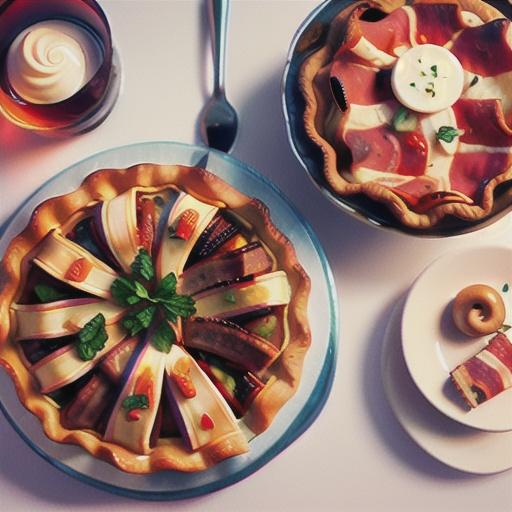 Steak and Kidney Pie with Bacon and Mushrooms