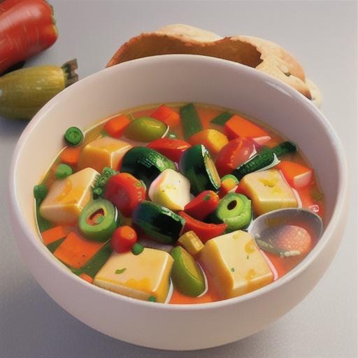 Hearty vegetable soup