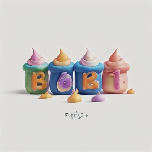 Pink meringues with sprinkles