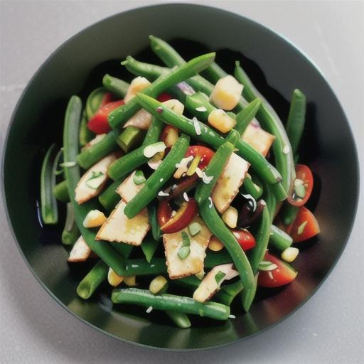 Green Bean Salad with Basil, Balsamic, and Parmesan