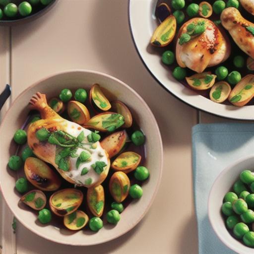 Indian-spiced roast chicken