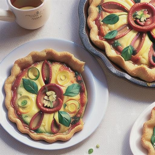 Simple frittata tarts