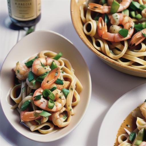 Shrimp Scampi with Pasta