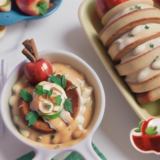 Apple-Sausage Gravy Boats