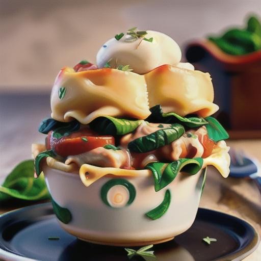 Slow-Cooker Rosemary Chicken Lasagna