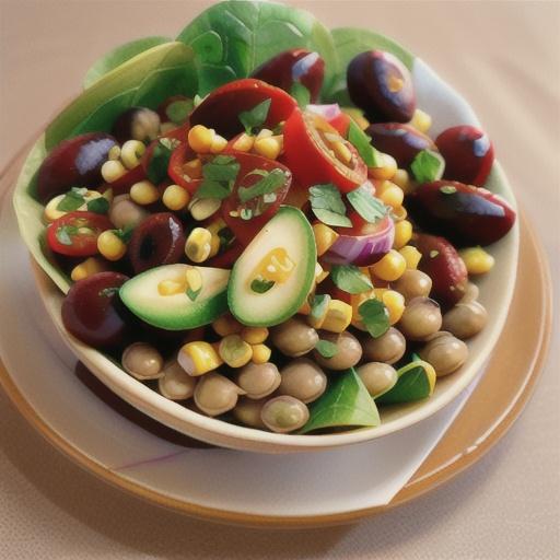 Cheap and Easy Lentil Salad