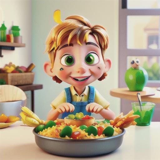 Chicken, pea and corn risotto