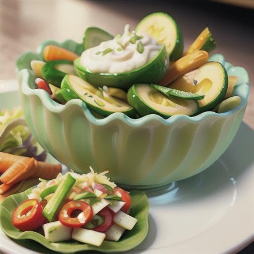 Cabbage and Jicama Slaw