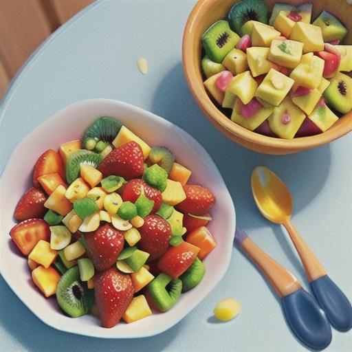 Tangelo fruit salad