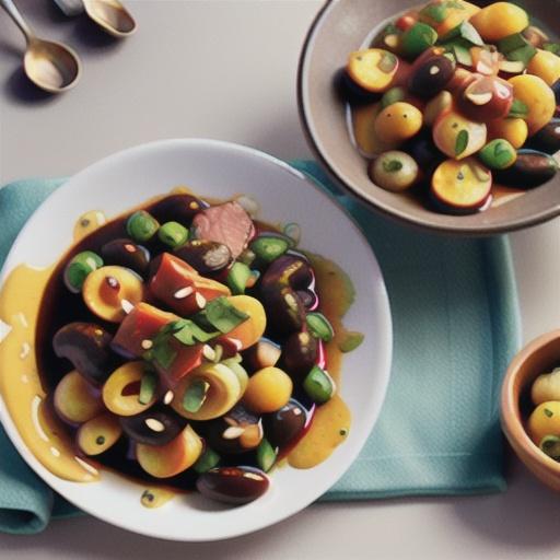 Slow cooker beef in black bean sauce recipe