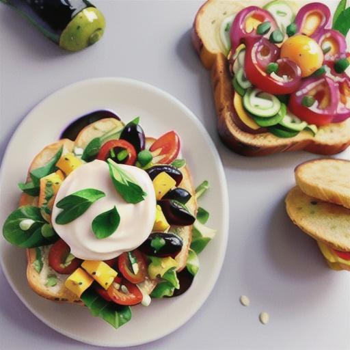 The Best Veggie Sandwich