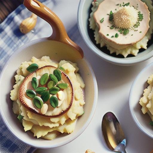 Roasted Garlic Parmesan Mashed Potatoes