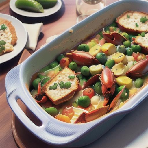 Crab Brunch Casserole