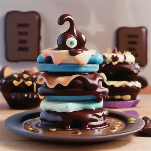 Chocolate caramel bars