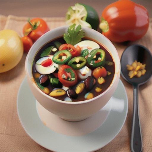 Cuban Black Bean Soup in the Slow Cooker