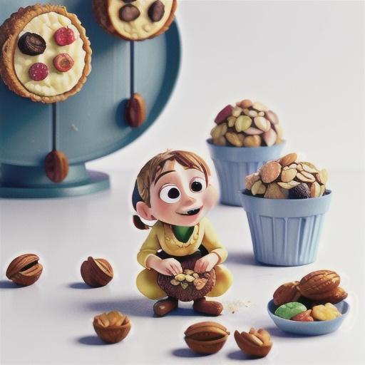 Overnight fruit and muesli muffins