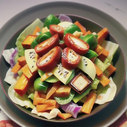 Quick and Easy Kimchi Salad