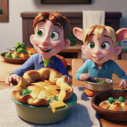 Lamb and ale pot pies