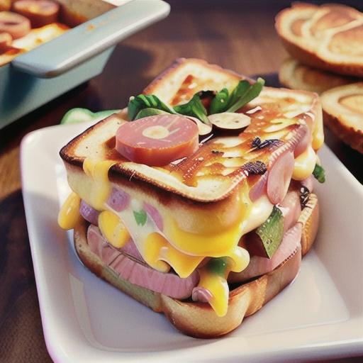 Croque Monsieur Strata