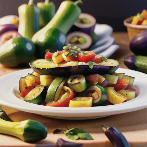 Air-Fried Ratatouille, Italian-Style