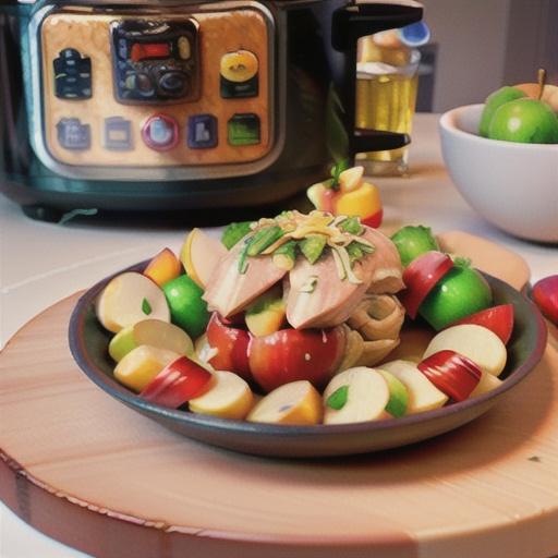 Slow Cooker Chicken and Apples