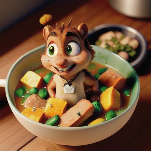 Slow Cooked Squirrel