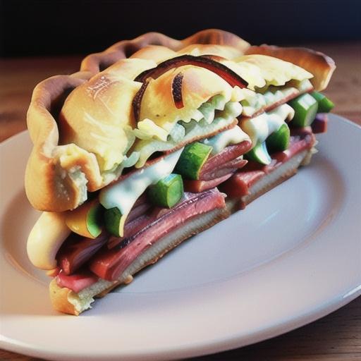 Reuben Crescent Bake