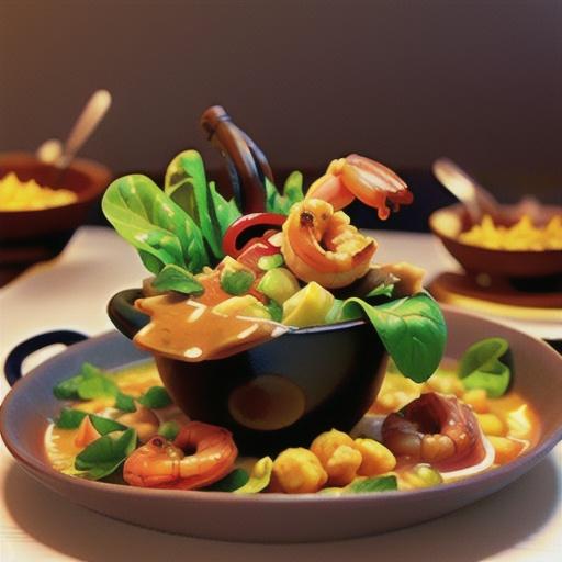 Mad's Peach-Curry Soup