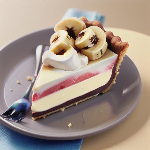 Macadamia Nut-Banana Cream Pie