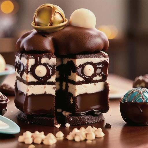 Ferrero Rocher brownies