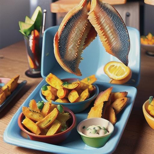 Crispy Fish and Chips