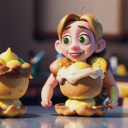 Custard profiterole eggs recipe