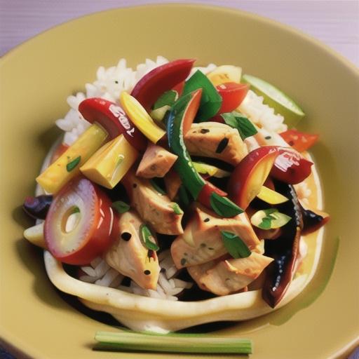 Curried Chicken with Rice