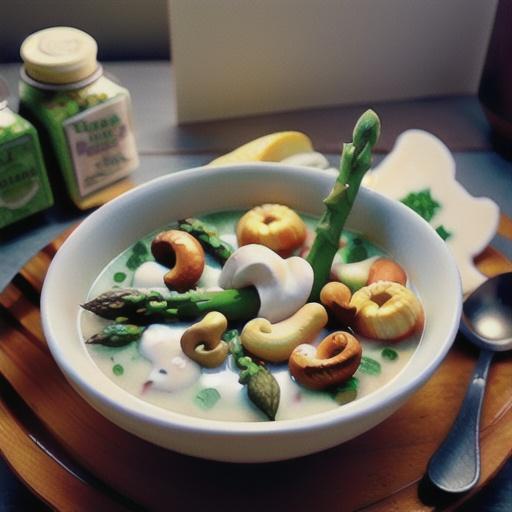 Vegan Cream of Asparagus Soup