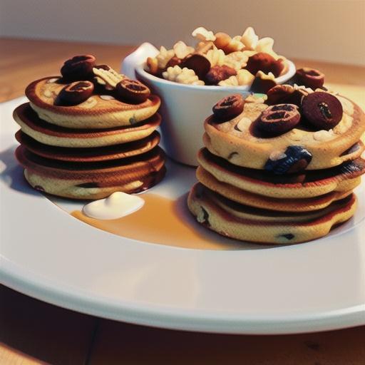 Oatmeal Raisin Cookie Pancakes