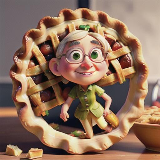 Healthier Apple Pie by Grandma Ople