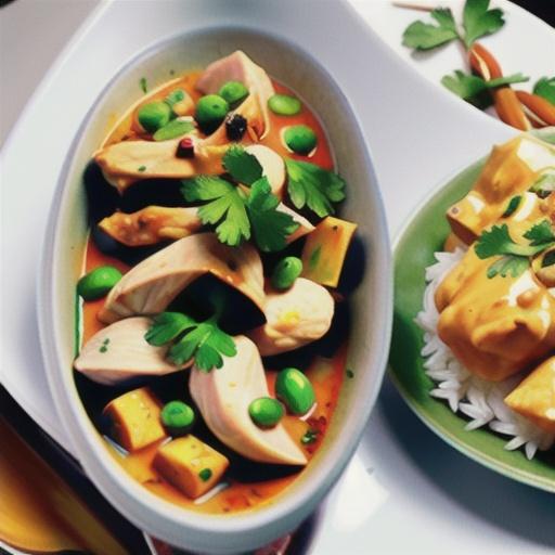 Malaysian chicken curry