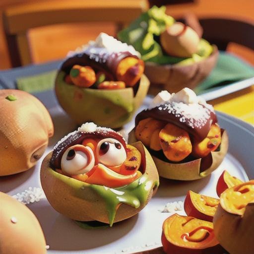 Baked Sweet Potato Balls