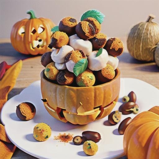 Pumpkin and Coconut Ladoo