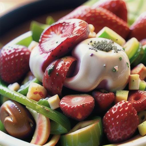 Spicy Strawberry Salad
