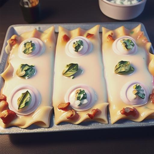 Buffalo Cheesy Chicken Lasagna