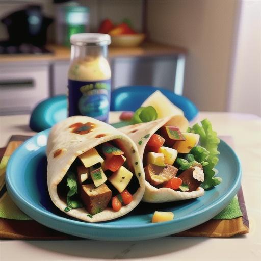 Freezer Breakfast Burritos With Sausage, Eggs and Salsa Verde