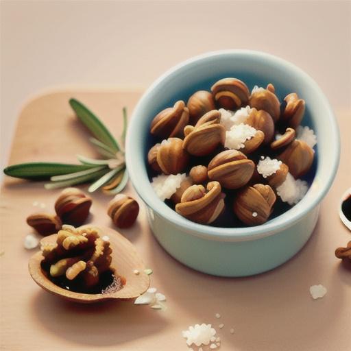 Rosemary and Sea Salt Walnuts
