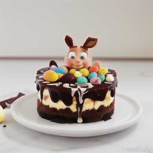 Double choc hot cross bun cheesecake recipe