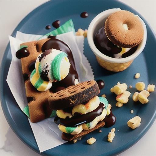 Grilled S'mores Ice Cream Sandwiches from Reynolds Wrap®